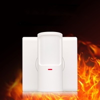 Système de sécurité domestique à double capteur PIR, alarme antivol résidentielle et commerciale, connexions câblées, connectivité réseau IP