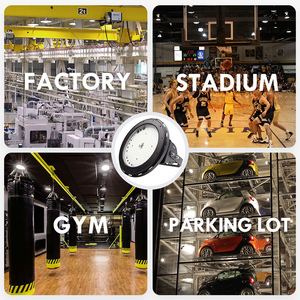 Tùy chỉnh ánh sáng bay cao 100W-200W LED tuyến tính Highbay UFO Nhôm Cơ thể 220-240V IP65 không thấm nước cho kho ứng dụng - Product Image 6