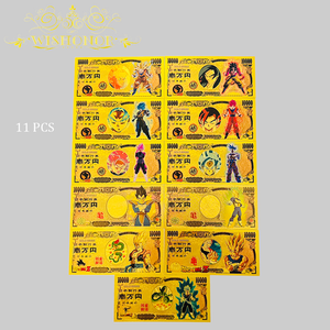 Billete Japonés Dragón Z 2026 de 41 Modelos Bañado en Oro de 24K para Regalos - Product Image 5