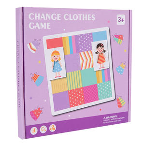 2024 Nieuwe Producten Kinderen Papieren Dressing Magnetische Puzzel Tekenbordspel Verschillende Scènes Verkleden Puzzelspellen Voor Kinderen - Product Image 5