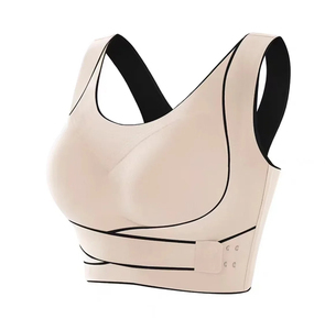 Sujetadores deportivos al por mayor para mujer, antichoque, para correr, con efecto push-up, soporte antideslizante, chaleco de fitness sin aros - Product Image 4