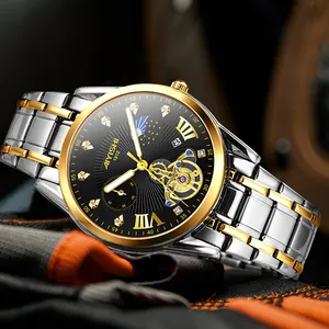 RTS high quality imitation mechanical Chronograph movement watch for men quartz watch good price wristwatch