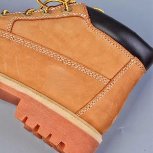 Chaussures de créateur originales de luxe en cuir véritable imperméables à lacets légers et durables pour hommes, bottes de désert pour hommes - Product Image 4