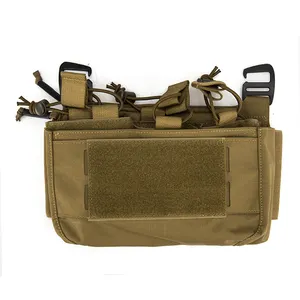 KIANG新款战术三重子弹口袋包战术背心配件包移动包悬挂彩弹枪套