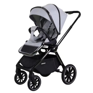 Carritos de Bebé Plegables Cuatro en Uno al por Mayor, Cinturón de Seguridad de Cinco Puntos, Ruedas con Absorción de Impactos, Diseño Portátil de Tela de Lino - Product Image 1