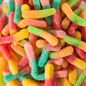 Factory Hot Wholesale <strong>Bulk</strong> Customized Sour Sweet Gummy Worm Mixed Fruit Flavors Jelly Soft <strong>Candy</strong> Custom Logo Available - Product Image 4