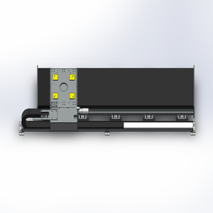 Série de portiques à structure de treillis avec couvercle de soufflet de rail de déplacement de 7e axe non standard, dotée de composants moteur PLC, d'engrenages et de roulements - Product Image 2