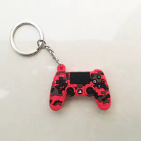 Porte-clés Manette de Jeu Mignonne pour Garçon, Porte-clés Joystick PS4, Porte-clés Console de Jeu, pour Sac et Voiture