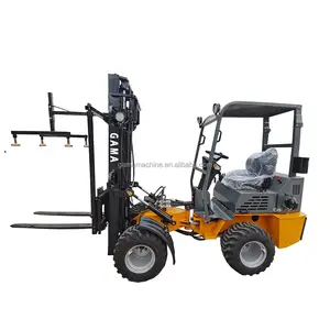 Farm 4WD Hydraulic Off Road Forklift GM1000 Beekeeping Handling Mini Forklift with EPA certificate