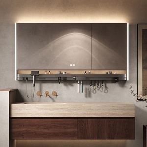 New Arrival Design Modern <b>Bath</b> Cabinet Set Bathroom Vanity with Sink Bathroom Cabinet Set Ceramic - Product Image 3