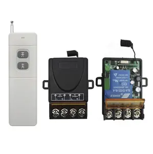 433Mhz One Channel Remote Receiver Kit AC85-220V Relay Remote Switches Smart Home Remote Control Wholesale