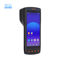 Android 2d scanner NFC 13.56mhz QR code lecteur portable android pda avec imprimante thermique intégrée pour l'événement