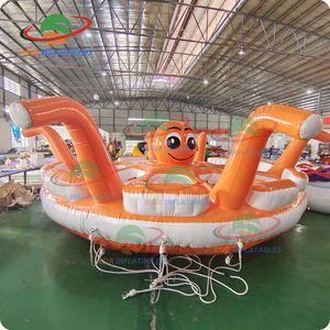 <span class=keywords><strong>Remolque</strong></span> de agua caliente Crazy UFO inflable remolcable deportes acuáticos giratorio inflable discoteca barco - Product Image 1