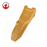 Dents de godet d'excavatrice 2713-1217RC-C pour Doosan Daewoo DH220, Dents de godet de type burin pour roche, Pièces de machines de construction GET Parts