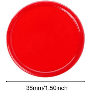 160 pièces 38mm jetons en plastique personnalisés comptant des tuiles avec boîte pour les jeux de société ensemble de jetons de <span class=keywords><strong>poker</strong></span> en plastique - Product Image 3