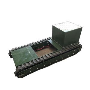 नई हाइड्रोलिक चलने प्रणाली लघु चेसिस एल्यूमीनियम मिश्र धातु ब्रैकेट इंजन यात्रा मोटर के लिए रबर ट्रैक चेसिस ड्राइव के साथ - Product Image 5