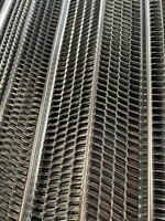 Fabricant chinois, vente en gros de treillis métallique diamanté galvanisé à nervures hautes 0.4th 600*2500mm pour la construction et le plâtrage
