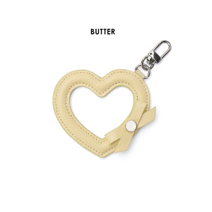 Llavero colgante con forma de corazón, estilo coreano, de cuero PU, dulce y moderno, para bolso de chica. - Product Image 5