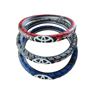 Funda elástica de cuero para volante de coche para todas las estaciones, antideslizante, modelo A5/A6 - Product Image 5