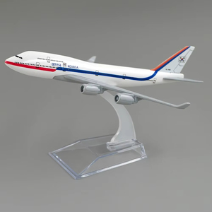 16cm 보잉 747-400 한국 대통령기 데코레이션 다이캐스트 항공기 모형 (전시용) - Product Image 6