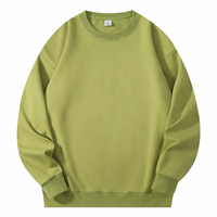 Sweat-shirt d'automne imprimé, coupe oversize, col rond, 100 % anti-rétrécissement, personnalisable avec logo, couleurs variées, design uni, vente en gros