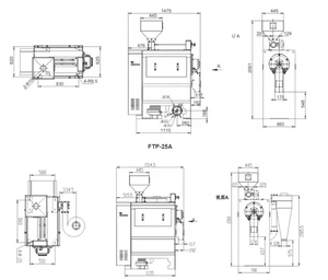 Đậu Lăng Đỏ Lột Và Tách Máy Móc Đậu Lăng Vàng Peeler Máy Chế Biến Đậu Khô Đậu 1-3.5 T/H Win Tone - Product Image 3