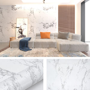 Autocollant en marbre blanc <span class=keywords><strong>papier</strong></span> peint auto-adhésif décoratif granit vinyle étanche huile <span class=keywords><strong>papier</strong></span> peinture décoration - Product Image 6