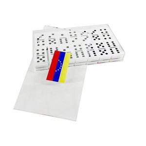 Vente en gros Jeu de dominos en acrylique personnalisé <span class=keywords><strong>à</strong></span> 2 couches de qualité supérieure Jeu de société de puzzle pour enfants et adultes - Product Image 4