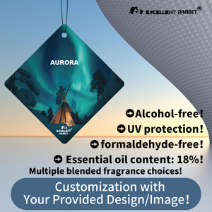 Deodorante per Auto Premium all'Aroma di Coniglio Aurora, Fragranze Multiple di Lusso, Cartoncini Profumati di Alta Qualità, Vendita all'Ingrosso - Product Image 1