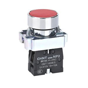 Interruptores de Botón Pulsador de Doble Cabezal Iluminados NP2 250V IP54 IK09 10A 1NO1NC para Parar y Arrancar - Product Image 4