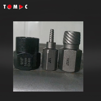 TOMAC 42CRMO Ensemble de 51 extracteurs de vis hexagonales et d'écrous en acier allié pour le retrait des fixations endommagées