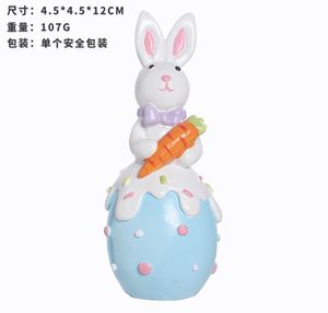 <span class=keywords><strong>D</strong></span>écorations de Pâques, lapin de Pâques mignon européen, <span class=keywords><strong>d</strong></span>écoration en résine <span class=keywords><strong>d</strong></span>'œuf de Pâques - Product Image 6