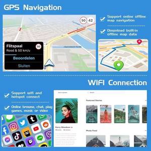 Автомагнитола Android с DSP и GPS для Opel Vivaro B 2014-2018, Renault Trafic <span class=keywords><strong>3</strong></span> 2014-2021, сенсорный экран, стерео, Android Auto, Carplay - Product Image 4