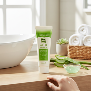 Cosmétique coréen ZENIBELL TUBE ALOE SOOTHING GEL Soin naturel de la peau 120ml Hydratant Apaisant Nutrition pour femmes - Product Image 3