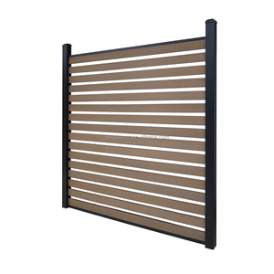 Panneaux <span class=keywords><strong>de</strong></span> clôture WPC co-extrudés, panneaux <span class=keywords><strong>de</strong></span> clôture <span class=keywords><strong>de</strong></span> <span class=keywords><strong>jardin</strong></span> composites <span class=keywords><strong>pour</strong></span> la protection <span class=keywords><strong>de</strong></span> l'intimité à domicile, protection <span class=keywords><strong>de</strong></span> voie d'accès, treillis <span class=keywords><strong>en</strong></span> fer, plastique et <span class=keywords><strong>bois</strong></span>, portails - Product Image 3