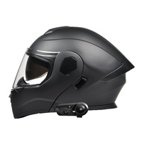 Nouveau casque de moto ouvert certifié DOT avec Bluetooth, double visière, coque ABS, fermeture rapide, toutes saisons, vente en gros