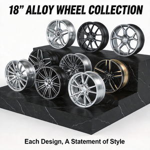 Rueda de Aleación Negra Brillante de 18 Pulgadas 5x112 ET35 para <span class=keywords><strong>Audi</strong></span> Q3 - Product Image 2