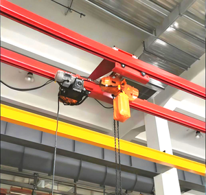 Özelleştirilmiş Serbest Duran 0.25t 0.5t 1t 2t 3 Ton Esnek KBK Tavan Raylı Vinç - Product Image 6