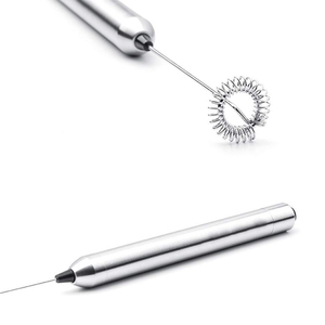 <span class=keywords><strong>Mousseur</strong></span> à lait automatique portatif en acier inoxydable avec LOGO personnalisé, fouet à café et <span class=keywords><strong>mousseur</strong></span> à lait - Product Image 2