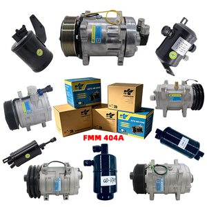 Compresseur frigorifique à courroie R404A avec sécheur-récepteur, pièces de rechange pour la réfrigération de camions et fourgons frigorifiques - Product Image 1