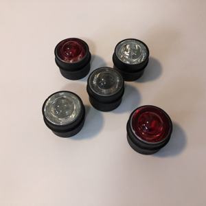 Mavi yeşil kırmızı sarı 50mm olmayan temperli cam kaldırım İşaretleyiciler, CE renk cam yol damızlık - Product Image 4