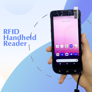 Robusto Android 10 smartphone <span class=keywords><strong>PDA</strong></span> Industrial código de barras escáner de mano 2D NFC Terminal lector móvil para Logista de almacén - Product Image 2