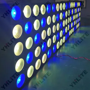 点控制25x30W矩阵灯RGB 3in1发光二极管眼罩DMX512 DJ迪斯科派对酒吧婚礼装饰品舞台照明