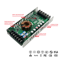 Alimentation DC-DC Bina 200W à haute efficacité, économie d'énergie, source d'alimentation à découpage pour panneau publicitaire LED de toit de voiture, écran de taxi