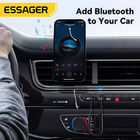 Récepteur audio Bluetooth Essager EB01-3, câble audio 3,5 mm, prise audio auxiliaire 3,5 mm, convertisseur de transmission, récepteur