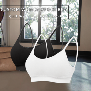 Women Seamless Sports Bra Wireless Workout <b>Bralette</b> Breathable Quick Dry Padded Yoga Fitness Bra Custom Logo - Product Image 2