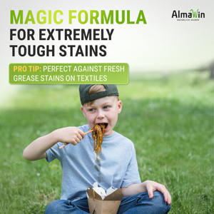 Liquide à vaisselle biologique de marque AlmaWin au parfum de citronnelle 500ml Liquide à vaisselle puissant Détergent à vaisselle organique - Product Image 6