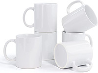 En stock : Tasses à sublimation vierges 11oz et 15oz, tasses à café vierges 11oz