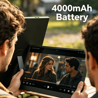 Moniteur portable sans fil 15,6 pouces FHD 1080P avec batterie intégrée 4000 mAh, double haut-parleur, moniteur externe pour ordinateur portable, téléphone, jeux