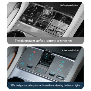 Convient pour BYD SongPLUS EV DMI 2024 2023 2025, coussin en silicone pour bouton de console centrale, protection de peinture, accessoires intérieurs de voiture - Product Image 4